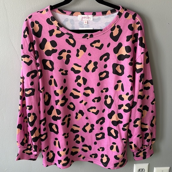 Animal print long sleeve top - Picture 5 of 6